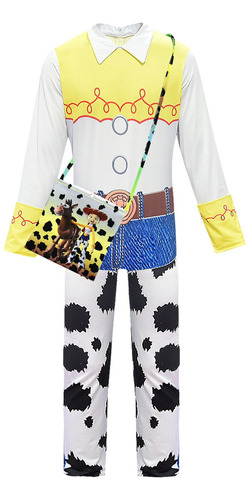 Toy Story Jessie Mono Con Bolsa Niña Cosplay Traje Halloween