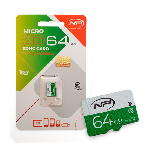  Memoria Micro Sd De 64 Gb New Print Clase 10 Sello Original