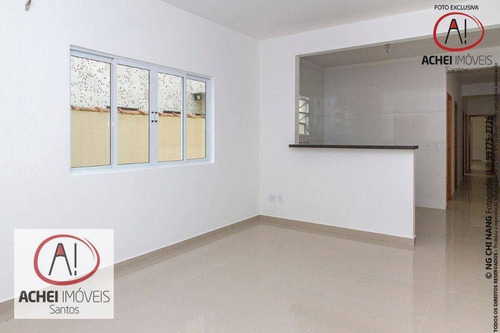Imagem 5 de 26 de Casa Com 3 Dormitórios À Venda, 100 M² Por R$ 690.000,00 - Marapé - Santos/sp - Ca2115
