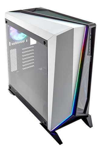 Funda para jugadores Corsair Carbide Spec-omega Mid Tower, color blanco