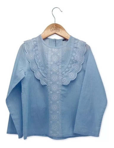 Imagen 7 de 10 de Blusa Algodón Bordada Bondad Kindness Ropa Niñas Witty Girls
