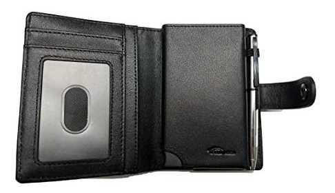 Hombre Cartera Tarjeta De Crédito Rfid Con Caja De Pg31t