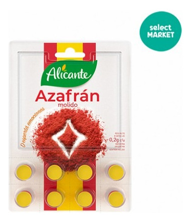 Azafran Alicante 2g Por 8 Unidades.