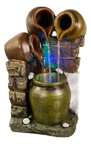 Comprar Fuente De Agua Grande 40cm 3 Cascadas Cacharros Deco Zn