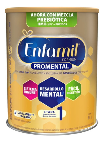 Enfamil 1 Premium   Lata X 800 Grs