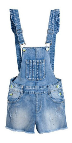 Jardinera Jeans Niña Exception Denim