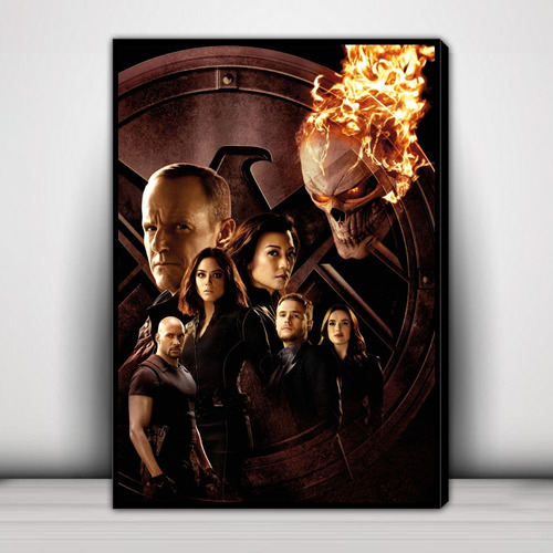 Cuadro Decorativo Agents Of Shield C233