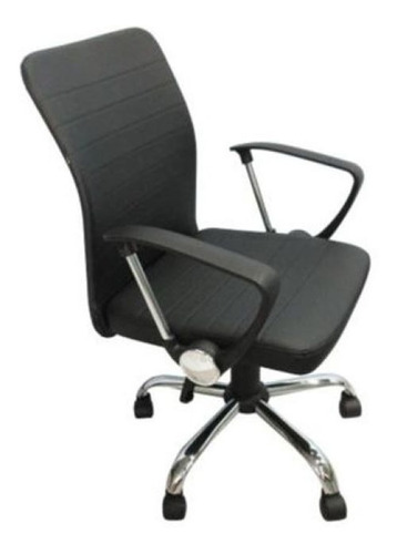 Silla Ejecutiva Nextep Reclinable Polipiel/giratoria Ne- /vc Color Negro