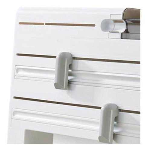 6 En 1 Multipurpose Kitchen Wall Rack Organizer Dispenser