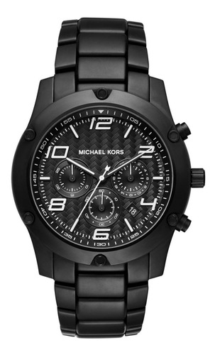 Reloj Michael Kors Stainless Steel Black Caine Mk8473
