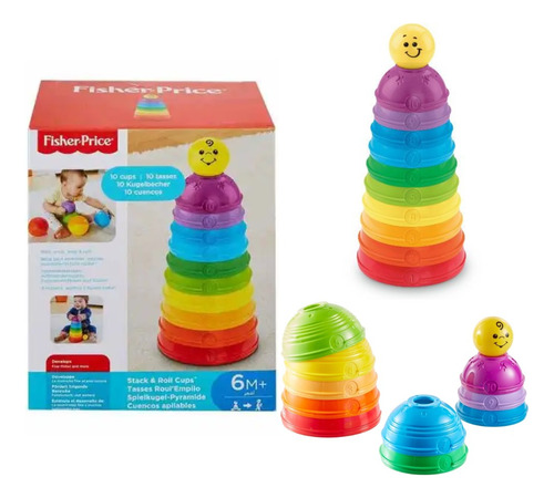 Juego Tazas Fisher Price Joy Of Learning Mattel 4472