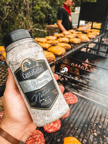 Imagem 3 de 3 de Sal De Parrilla & Pimenta Ed. Especial Netão Premium