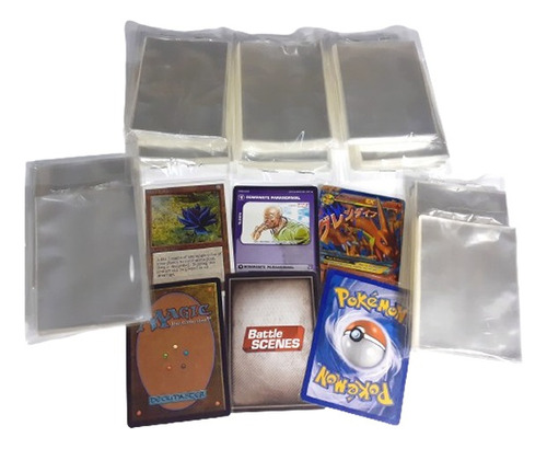 1.500 Sleeves Shields Protetores Card Pokemon Tcg Magic Mtg