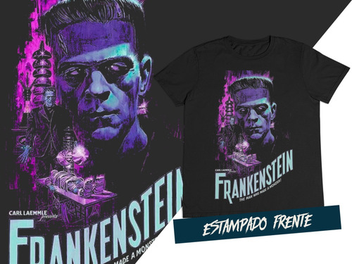 Camiseta Terror Frankenstein C2