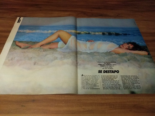 (v181) Luisina Brando * Recortes Revistas Clippings (1982)