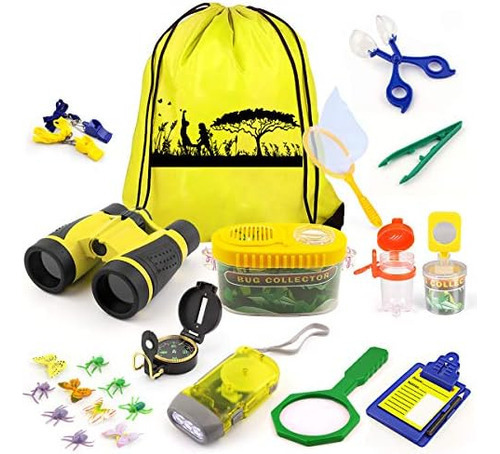 Kaqinu Kit De Exploración Para Niños, 24 Piezas, Kit De  [u]