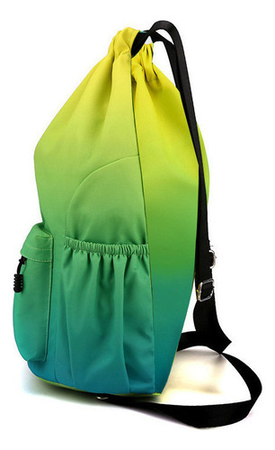 Mochila Con Cordón Impermeable Para Viajes Al Aire Libre