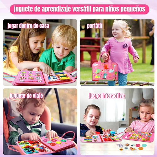 Actividad Educativa Sensorial Board Preescolar Aprendizaje