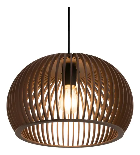 Pendente Luminaria Teto Moderno Estilo Ana Maria E-27 Preto 127/220v Marrom — R$ 27,90 em Mercado Livre, 44% OFF