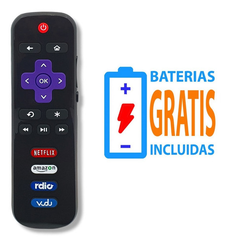 Control Remoto Compatible Con Hisense En3a32 Pantalla Smart