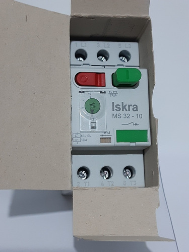 Ms32-10 Guardamotor Industrial Ajustable De 6,3a -10a (Usado)