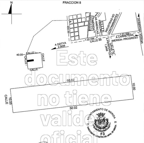 Terreno En Venta Ubicado En Dzitya De 500m2, Listo Para Construir