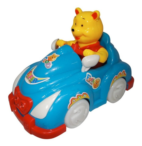 Carro Winnie Pooh Con Luces Movimiento Y Sonido Remate