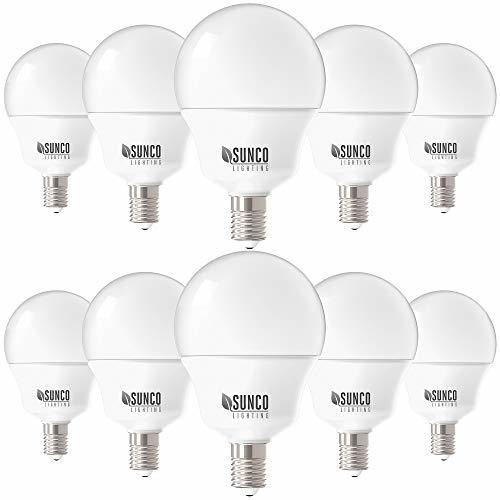 Focos Led - Sunco Lighting - Paquete De 10 Globos Led G14, 5