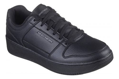 Zapatilla Hombre Sport Court 2.0 Stromm Negro Skechers