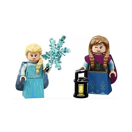 Lego Minifigura Ana Y Elsa Disney Serie 2 71024 