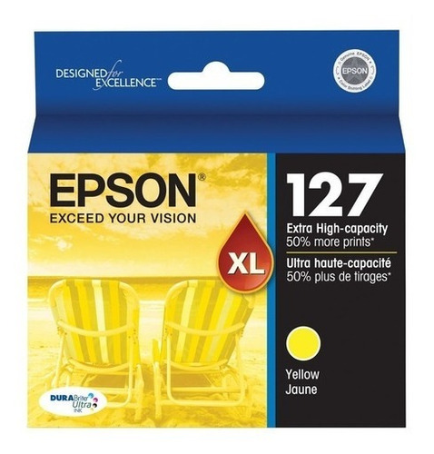 Cartucho Epson 127 Amarillo T1274 Original Tienda