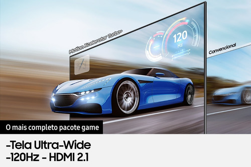 Imagem 9 de 10 de Smart Tv 55 Samsung Qled 4k 55q80a Modo Game Processador Ia