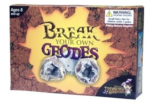 Break Your Own Geodes High Quality Kit 12 Whole Geodes