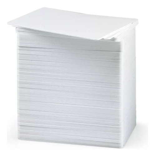 100 Tarjetas Pvc Para Impresora Epson Inyección Credenciales