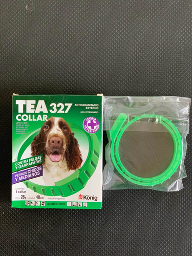 Collar Antipulgas Tea Para Perros Medianos