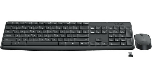 Imagen 7 de 10 de Combo Teclado Y Mouse Inalámbrico Logitech Mk235