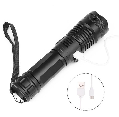 Potente 900000lumens Xhp50 Zoom Linterna Led Usb Recargable 