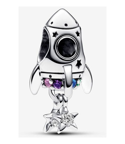 Charm Pandora Space Love Rocket Cohete Del Amor Espacial Nav