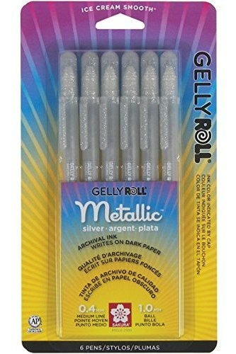 Bolígrafos De Tinta De Ge Sakura Grmvariation, 6 Lápiz, Plat