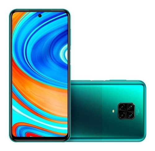 Xiaomi Redmi Note 9 Pro (64 Mpx) Dual Sim 128 Gb Verde Tropical 6 Gb Ram