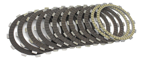 12 Placas De Fricción De Embrague Zx-12r Zx12r 2001-2005