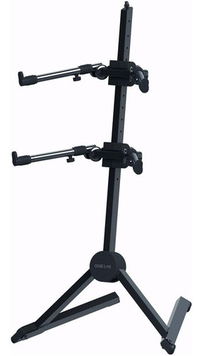 Imagen 5 de 6 de Soporte Para 2 Teclados Quiklok Sl930 11 Alturas 5 Angulos