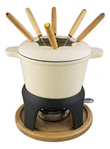 Comprar Fondue Fundición De Hierro Enlozado 6 Pinches Sakura