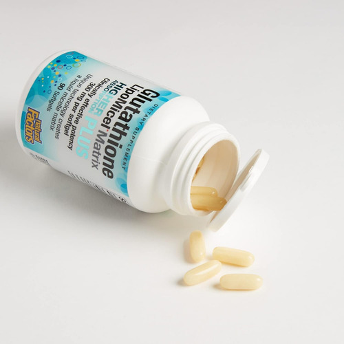 La matriz lipomicel de glutatión de Natural Factors, 300 mg, ofrece