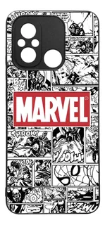Funda Protector Para Xiaomi Redmi 12c Marvel Comics