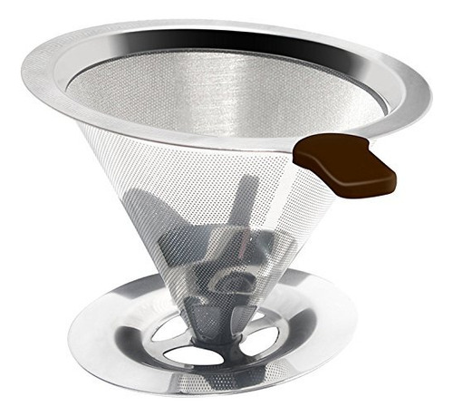 Mixpresso Gotero De Cono De Café Con Soporte Para Tazas, F.