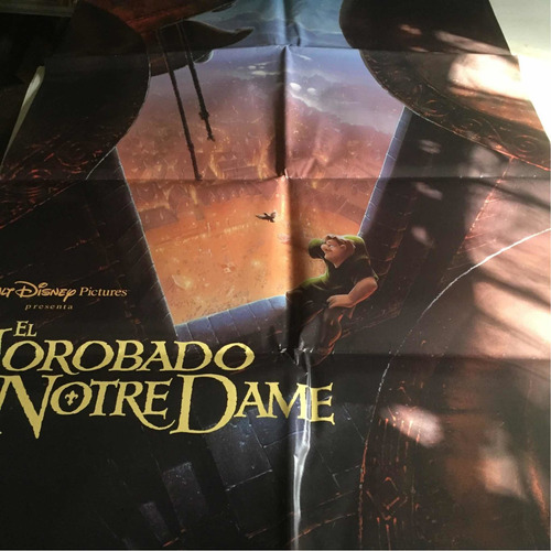 Poster El Jorobado De Notredame  Disney -version B