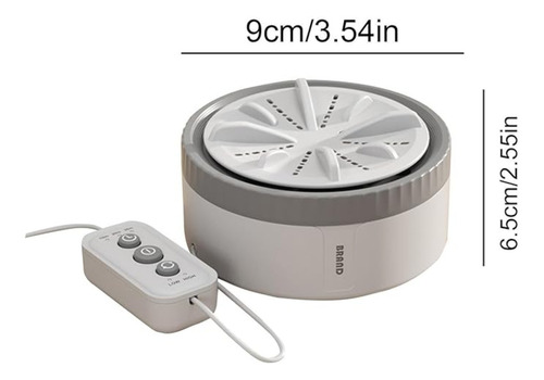 Mini Lavadora Portatil Automática Ultrasónica Para El Hogar