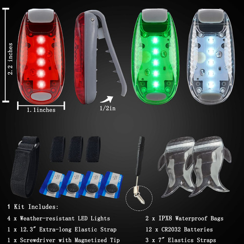 4 Luces De Navegación Para Barcos, Kayak, Luz Led De Segurid
