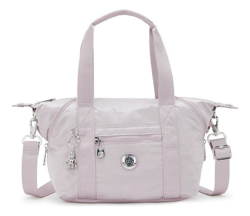 Bolsa Kipling Art Mini Gleam Silver